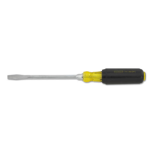 BUY VINYL GRIP STANDARD TIP SCREWDRIVER, 5/16 IN, 10-5/16 IN LONG, ROUNDED BLADE now and SAVE!