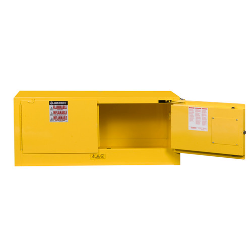 12 Gallon Cabinet Self Closing Yellow 891320