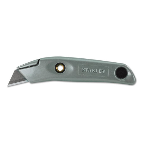 BUY SWIVEL-LOCK FIXED BLADE UTILITY KNIFE, 6 IN, HIGH CARBON BLADE, DIE-CAST ZINC, GRY now and SAVE!