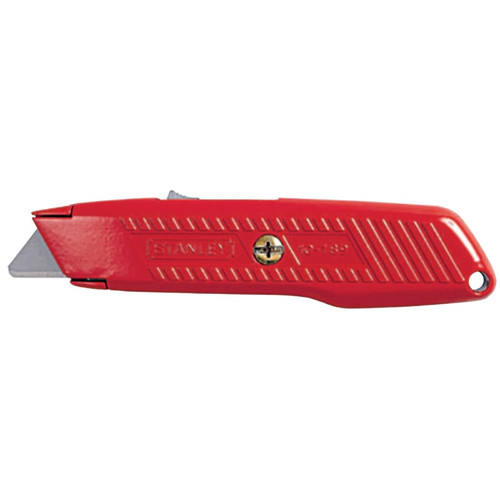 BUY SELF-RETRACTING UTILITY KNIFE, 5-7/8 IN L, CARBON STEEL, ORANGE now and SAVE!