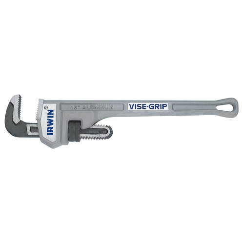 BUY VISE-GRIP CAST ALUMINUM PIPE WRENCH, 18 IN, DROP FORGED STEEL JAW now and SAVE!