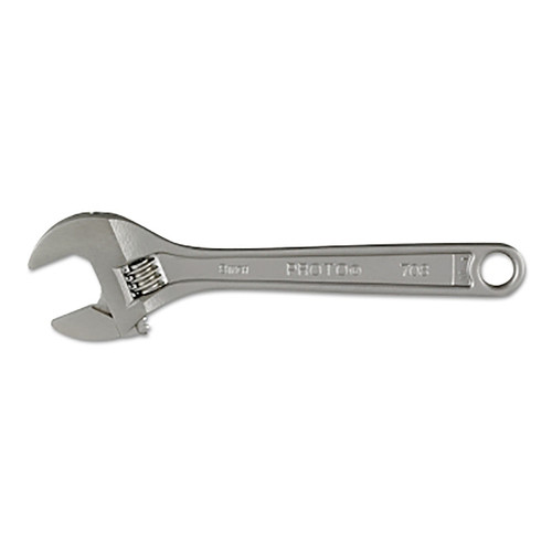 BUY ADJUSTABLE WRENCH, 8 IN L, 1-1/8 IN OPENING, SATIN now and SAVE!