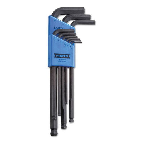 BUY 9 PC. METRIC BALL-HEX L-KEY SETS, 9 PER HOLDER, HEX BALL TIP, METRIC now and SAVE!