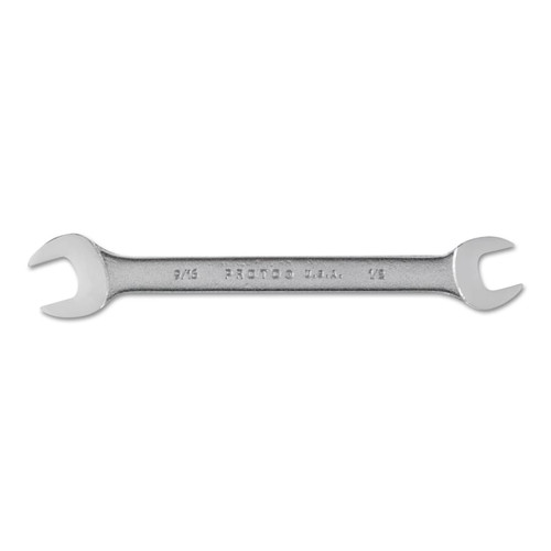 BUY OPEN END WRENCHES, 1/2 IN; 9/16 IN OPENING, 7 IN LONG, CHROME now and SAVE!
