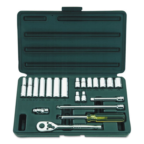 BUY 21 PIECE SOCKET SET, 1/4 IN, 6 POINT now and SAVE!