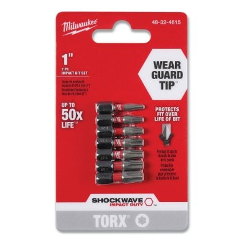 BUY SHOCKWAVE TORX INSERT BIT SET, 7 PC now and SAVE!