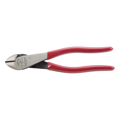 BUY DIAGONAL-CUTTING HIGH-LEVERAGE PLIERS, 7 IN L, RED PLASTIC-DIPPED HANDLE now and SAVE!