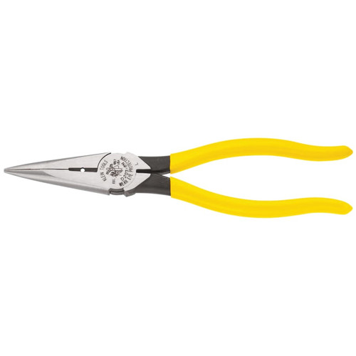 BUY HEAVY-DUTY LONG NOSE PLIERS, INDUCTION HARDENED STEEL, 8.41 IN OAL now and SAVE!