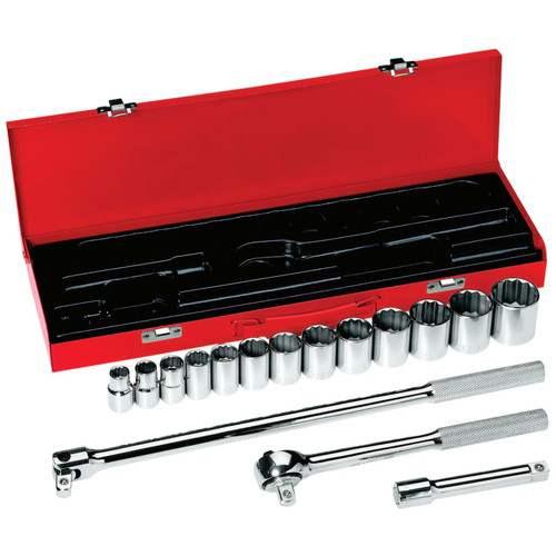 BUY 16 PIECE SOCKET SETS, 1/2 IN, 12 POINT now and SAVE!