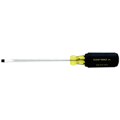 BUY HEAVY-DUTY SLOTTED CABINET-TIP CUSHION-GRIP SCREWDRIVERS, 1/4 IN, 10 11/32 IN L now and SAVE!