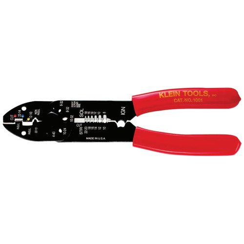 BUY MULTI-PURPOSE ELECTRICIAN'S TOOL, 8-1/2 IN L, 10 AWG TO 26 AWG, RED HANDLE now and SAVE!