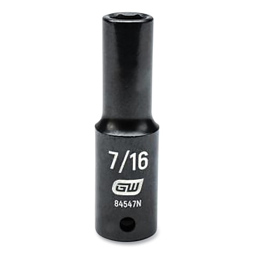 BUY DEEP IMPACT SOCKET, 1/2 IN DRIVE, 6 POINT, 7/16 IN OPENING, SAE now and SAVE!