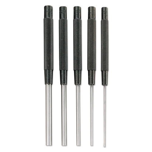 BUY EXTRA-LONG DRIVE PIN PUNCH SETS, ROUND, ENGLISH, VINYL CASE, 8 IN now and SAVE!