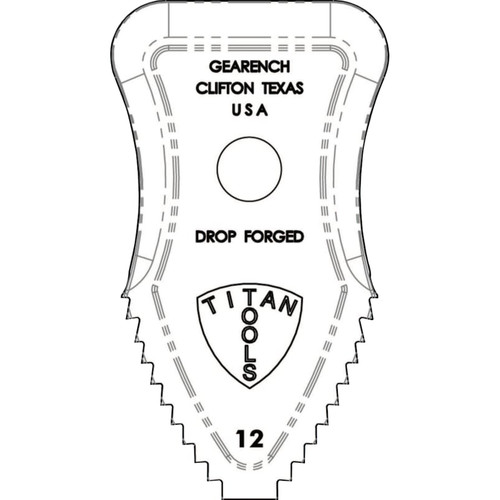 BUY TITAN CHAIN TONG REPLACEMENT PART, 1-PAIR JAWS, USED WITH C12-P now and SAVE!