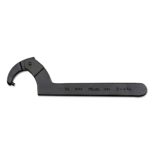 BUY ADJUSTABLE PIN SPANNER WRENCHES, 3 IN OPENING, 7/32 IN PIN, 8 1/16 IN now and SAVE!
