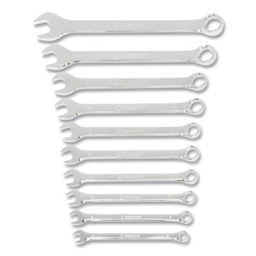 BUY 10 PIECE COMBINATION WRENCH SET, 12 POINT METRIC now and SAVE!