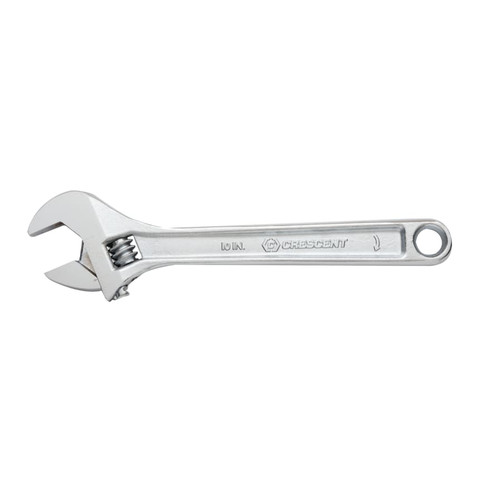 BUY ADJUSTABLE CHROME WRENCH, 4 IN OAL, 1/2 IN OPENING, CHROME PLATED now and SAVE!