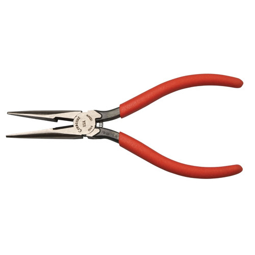 BUY LONG CHAIN NOSE SIDE CUTTING PLIERS, STRAIGHT, FORGED ALLOY STEEL, 6 5/8 IN now and SAVE!