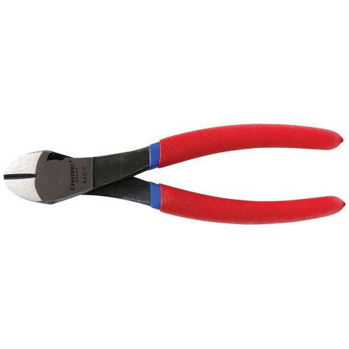 BUY HEAVY-DUTY DIAGONAL CUTTING PLIERS, 7 IN, 12 AWG, CUSHION GRIP, CARDED now and SAVE!