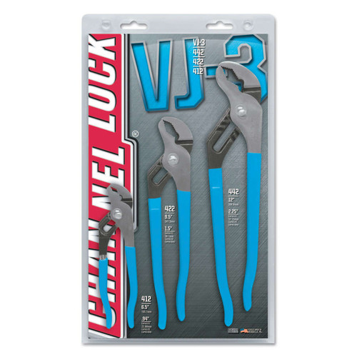 BUY V-JAW TONGUE & GROOVE PLIER SET, 3 PC, 6-1/2 IN, 9-1/2 IN, 12 IN now and SAVE!