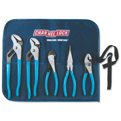 BUY TOOL ROLL -3, FLAT JAW, HIGH CARBON STEEL, 5 PIECE PLIER KIT now and SAVE!
