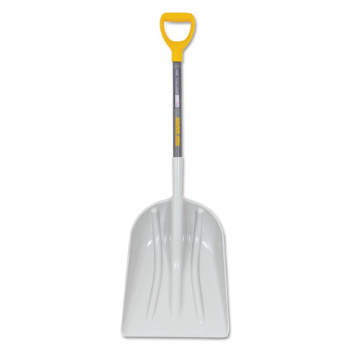 BUY POLY SCOOP WITH HARDWOOD HANDLE, 20 IN L X 15 IN W BLADE, SQUARE POINT, 27 IN D-GRIP HANDLE now and SAVE!