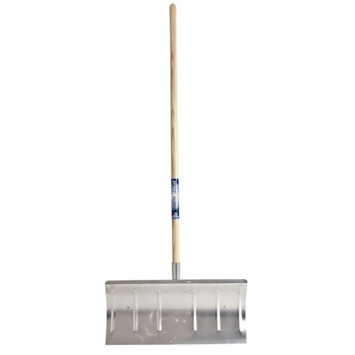BUY ARCTIC BLAST ALUMINUM SNOW PUSHERS/SHOVELS, 12 X 24 BLADE, WOOD STRAIGHT HANDLE now and SAVE!