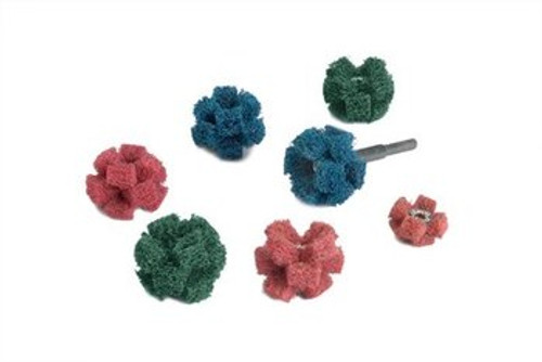 Standard Abrasives 051115-33008 Cross Buff HP 725006 A/OVFN, 1-1/2" x 1/2" x 3 - Sold per 50 Each