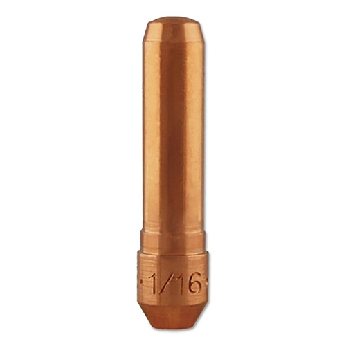 BUY CENTERFIRE MIG CONTACT TIP, 1/16 IN WIRE, T SERIES, NON-THREADED/TAPERED BASE now and SAVE!