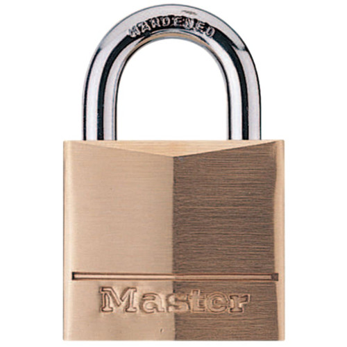 BUY NO. 130 SOLID BRASS PADLOCK, 3/16 IN DIA, 5/8 IN L X 9/16 IN W, BRASS now and SAVE!