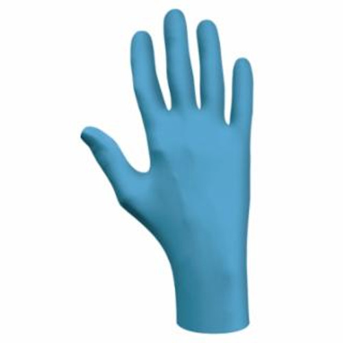 BUY 7500 SERIES NITRILE DISPOSABLE GLOVES, ROLLED CUFF, UNLINED, POWDER FREE, X-LARGE, BLUE, 4 MIL, DI/100 now and SAVE!