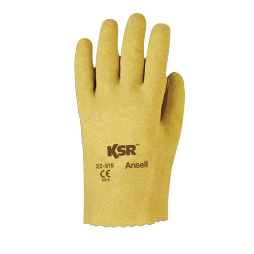 BUY KSR MULTI-PURPOSE VINYL-COATED GLOVES, INTERLOCK KNIT LINER, 10, YELLOW now and SAVE!