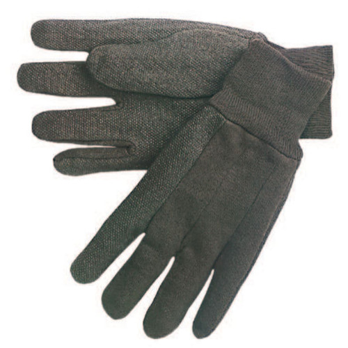 BUY DOTTED-PALM COTTON JERSEY GLOVES, LARGE now and SAVE!