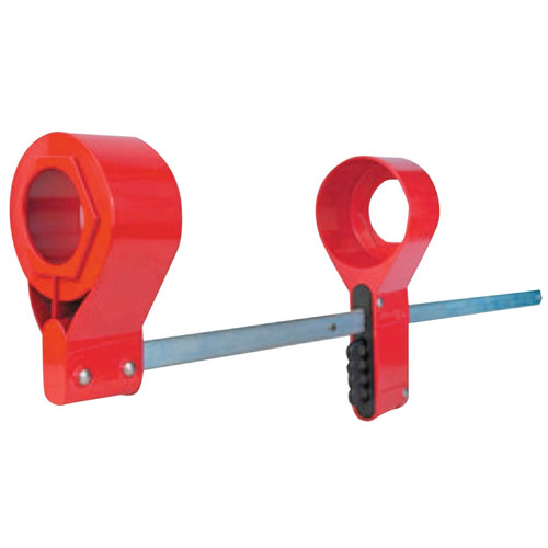 BUY BLIND FLANGE LOCKOUT DEVICE, 24 IN PIPE DIA, LARGE, RED/SILVER, 470-S3924 - SOLD PER 1 EACH now and SAVE!