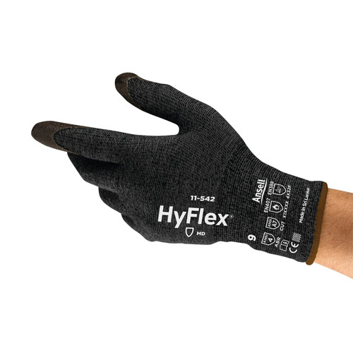 BUY 11-542 INDUSTRIAL CUT RESISTANT GLOVES, SIZE 10, BLACK now and SAVE!