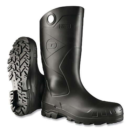 BUY CHESAPEAKE RUBBER BOOTS, PLAIN TOE, UNISEX 13, 16 IN BOOT, PVC, BLACK now and SAVE!