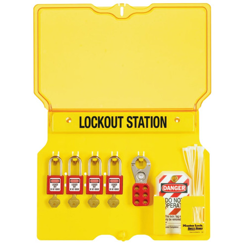 BUY SAFETY SERIES LOCKOUT STATIONS WITH KEY REGISTRATION CARD, 12-1/4 IN H X 16 IN W now and SAVE!