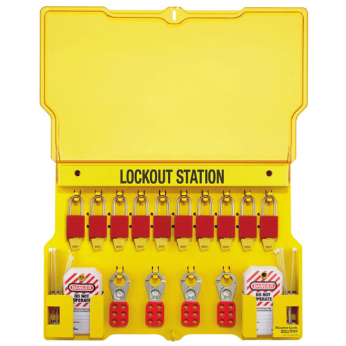 BUY SAFETY SERIES LOCKOUT STATIONS WITH KEY REGISTRATION CARD, 22IN, ANOD. ALUM 1-LK now and SAVE!