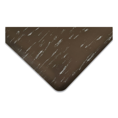 BUY MARBLE SOF-TYLE GRANDE ANTI-FATIGUE MAT, 2 FT W X 3 FT L X 1 IN, PVC FOAM/VINYL, NON-SLIP BACKING, BLACK now and SAVE!
