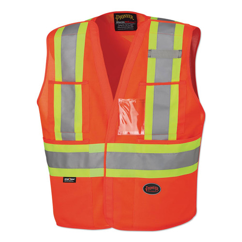 BUY 6930U/6931U HI-VIS SAFETY TEAR AWAY VEST, 4/5XL, ORANGE now and SAVE!