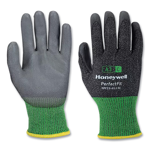 BUY NEW PERFECT FIT GLOVES, 13 GA, PU A3/C, 9/LARGE, GRAY now and SAVE!