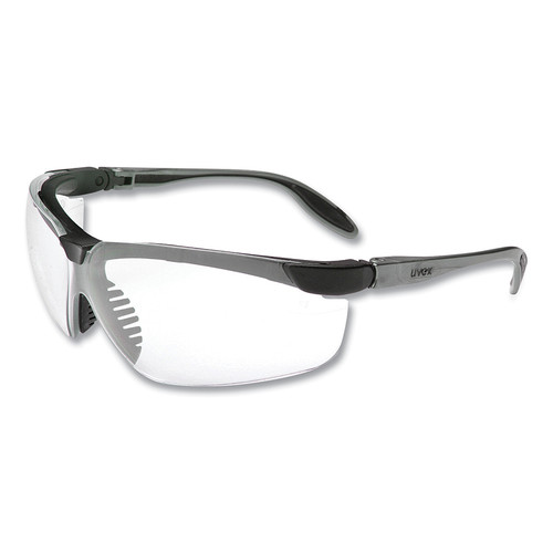 BUY GENESIS EYEWEAR, CLEAR, POLYCARBONATE, ANTI-FOG, BLACK/GRAY, POLYCARBONATE now and SAVE!