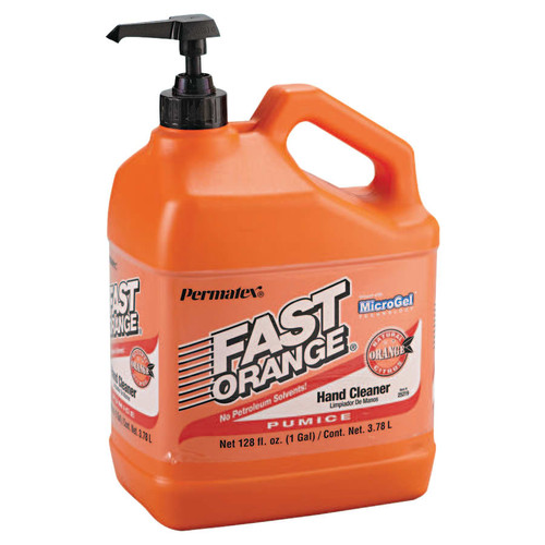 BUY FAST ORANGE PUMICE LOTION HAND CLEANER, CITRUS, BOTTLE W/PUMP, 1 GAL now and SAVE!