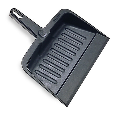 BUY DUST PAN, 8-1/4 IN W X 12-1/4 IN L, PLASTIC, CHARCOAL now and SAVE!