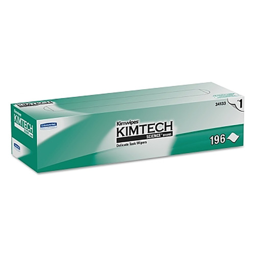 BUY KIMTECH SCIENCE KIMWIPES DELICATE TASK WIPER, WHITE, 11.8 W X 11.8 L, 196 PER BOX now and SAVE!