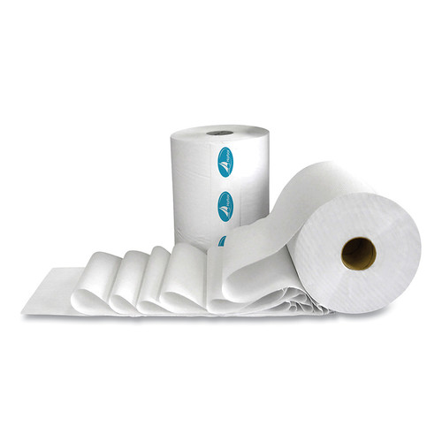 BUY HARDWOUND ROLL TOWELS, 7.9 IN W X 350 FT L ROLL, 1-PLY, WHITE now and SAVE!