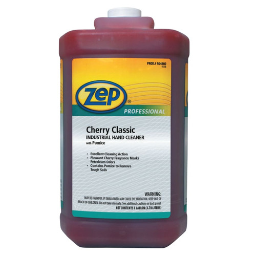 BUY CHERRY CLASSIC INDUSTRIAL HAND CLEANER WITH PUMICE, SQUARE JUG, 1 GAL now and SAVE!