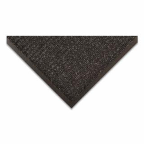 BUY HERITAGE RIB HEAVY-WEIGHT SCRAPER ENTRANCE MAT, 3/8 IN X 4 FT W X 6 FT L, NEEDLE-PUNCHED YARN, VINYL BACKING, CHARCOAL now and SAVE!