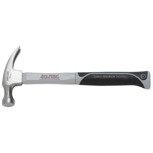 BUY SURE STRIKE RIP CLAW HAMMER, FORGED STEEL HEAD, CUSHION FIBERGLASS HANDLE, 14 IN now and SAVE!