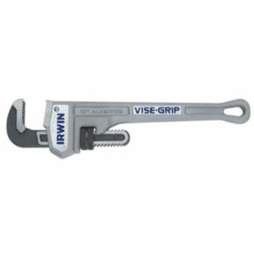 BUY CAST ALUMINUM PIPE WRENCHES, DROP FORGED STEEL JAW, 12 IN now and SAVE!